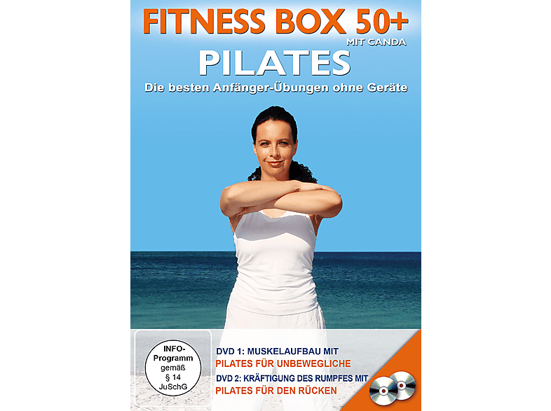 Pilates mit Übungs-DVD, Fitness Training für zu Hause