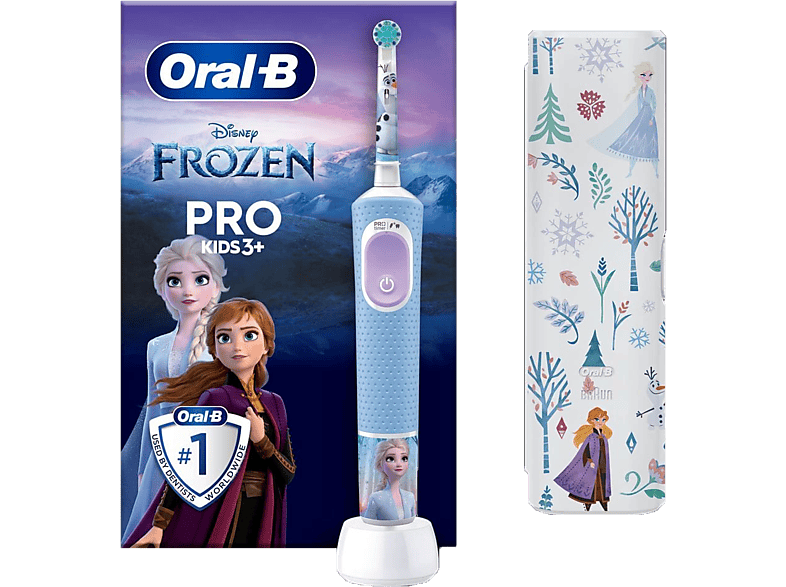 Cepillo eléctrico - Oral-B Pro Series 3, Estuche de viaje, Sensor de  presión, 2 Recambios, Blanco