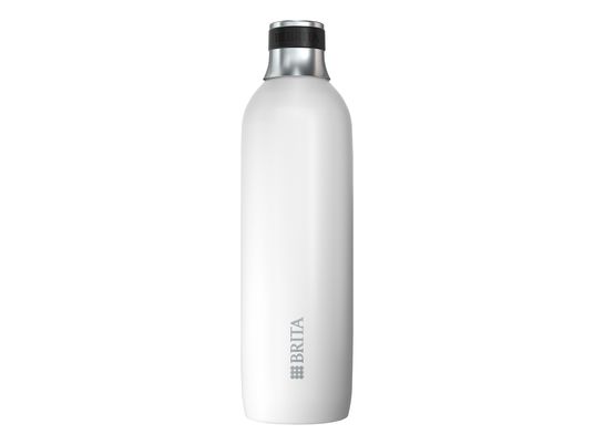 BRITA sodaTRIO (1l) - Bottiglia in acciaio inossidabile (bianco)