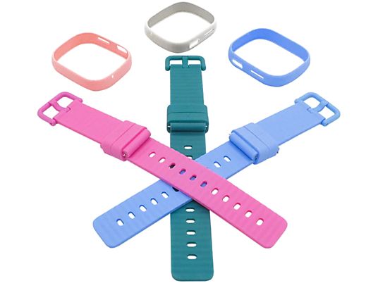 XPLORA X6 Harmony Pack - Armbänder (Hellblau/Pink/Grün)