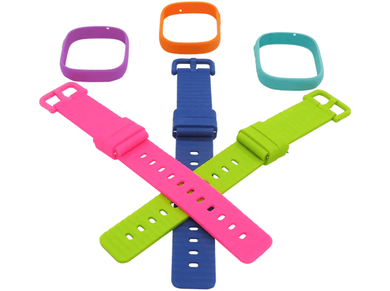 XPLORA X6 Energy Pack - Armbänder (Pink/Blau/Lime)