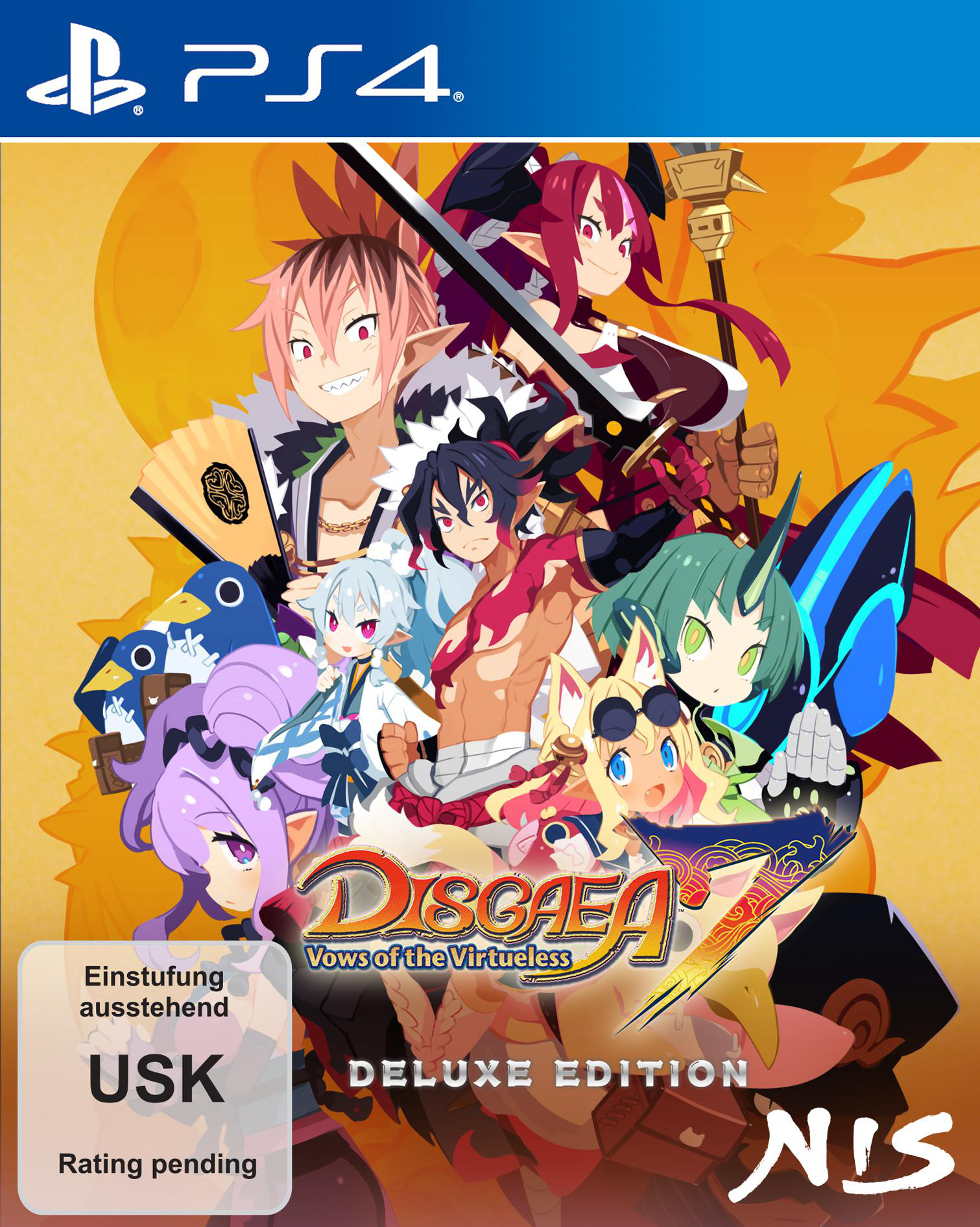 Disgaea 7: Vows of the Virtueless Deluxe - Edition - [PlayStation 4