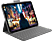 LOGITECH Slim Folio 10,9" - Custodia con tastiera (Grigio)