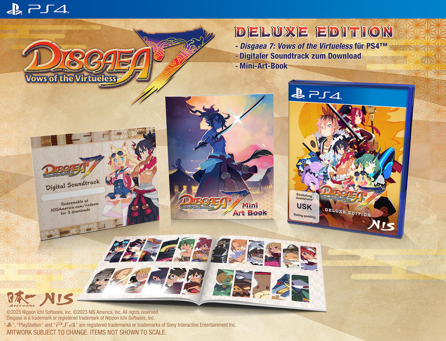 Disgaea 7: Vows of the Virtueless Deluxe - Edition - [PlayStation 4