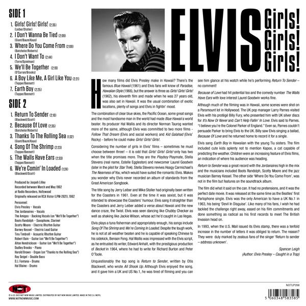 Elvis Presley - Girls! Girls! Girls!  - (Vinyl)