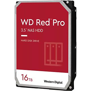WESTERN DIGITAL WD Red Pro NAS - Festplatte (HDD, 16 TB, Rot)