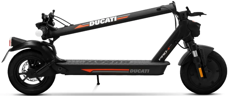 DUCATI Pro-II Evo Advanced Safety - E-Scooter (Schwarz)