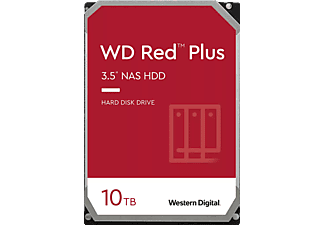 WESTERN DIGITAL WD Red Plus NAS - Disco fisso (HDD, 10 TB, Rosso)
