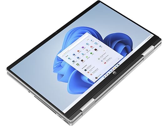 HP Pavilion x360 14-ek1794nz - Convertible 2 in 1 Laptop (14 ", 512 GB SSD, Natural Silver)