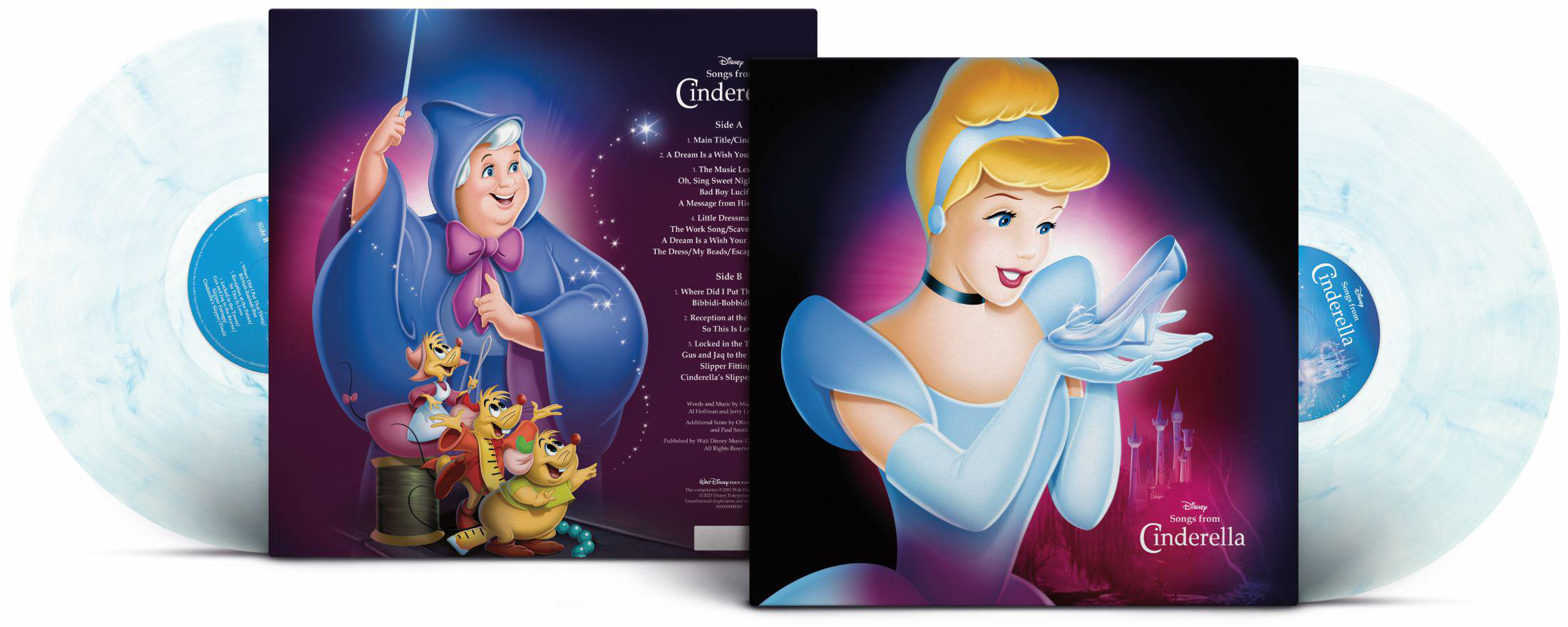 Various - Songs (Vinyl) (Polished Vinyl) from Cinderella - Marble Coloured