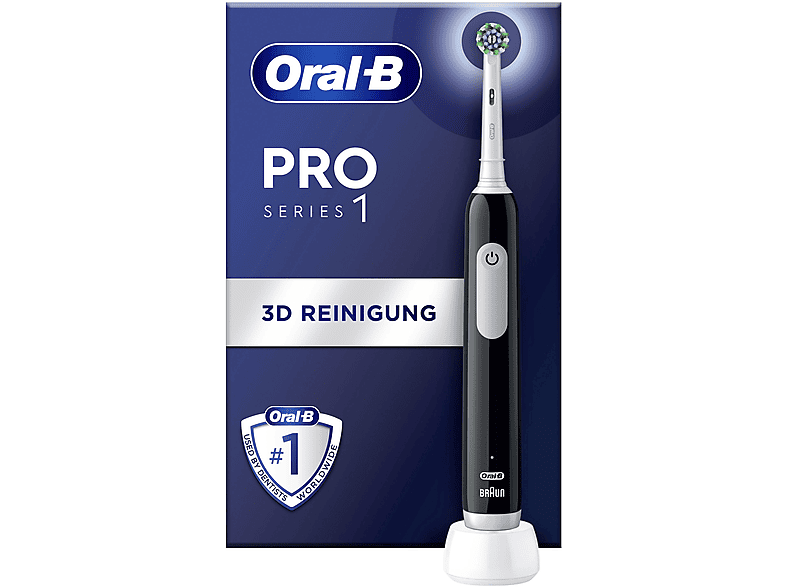 ORAL-B Pro 1 Cross Action Elektrische Zahnbürste Black Online Kaufen ...