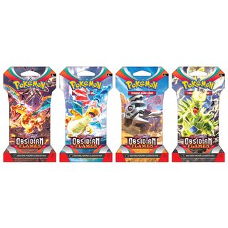 POKEMON (UE) Pokémon TCG - Scarlet & Violet - Obsidian Flames Booster Blister Pack (1 Random Booster)