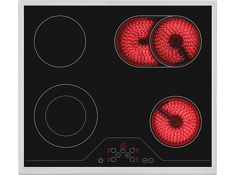 KOENIC KBH 2621 Elektrokochfeld (590 mm breit, 4 Kochzonen)