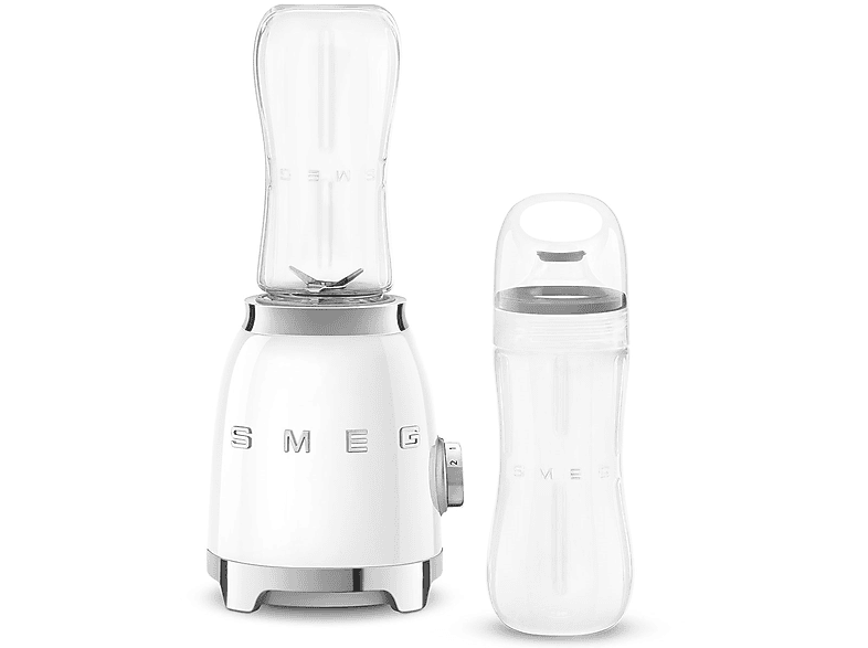 Smeg PBF01WHEU 50's Style Standmixer (Weiß, 300 Watt, 600 ml)