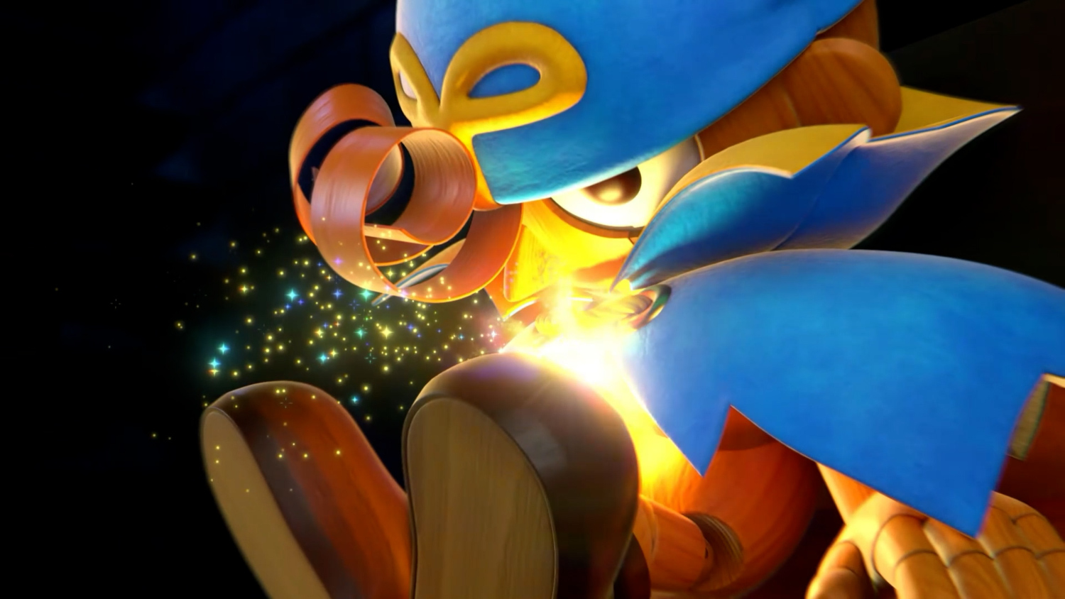 Sonic le Hérisson courant dans un niveau de jeu vidéo.