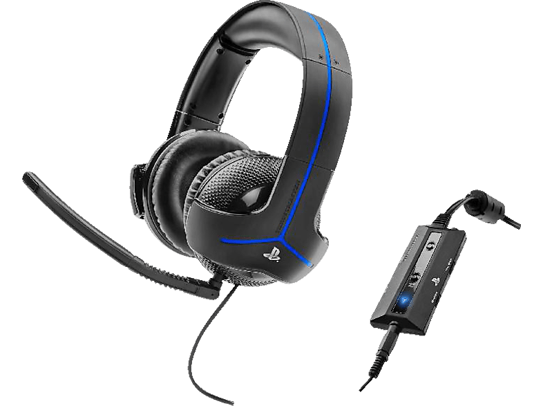 / Over-ear Headset (PS4 Gaming THRUSTMASTER PS3), Y-300P Schwarz/blau