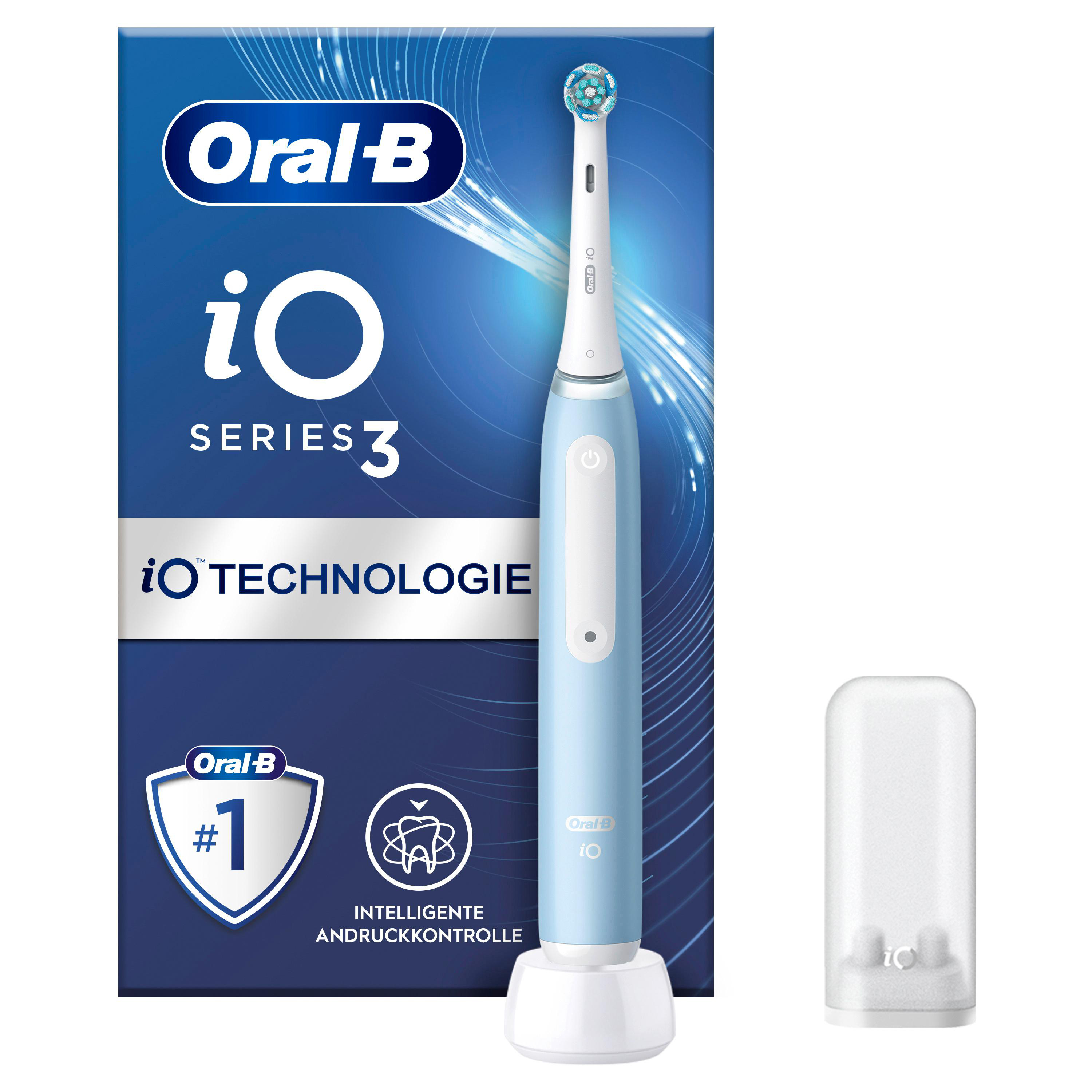 Oral-B iO Series 3 アイスブルー オーラルB 電動歯ブラシ ブラウン 公式ストア iO3 アイスブルー Braun