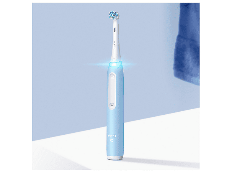 Oral-B iO Series 3n Elektrische Zahnbürste Ice Blue — Foto 4 von 5