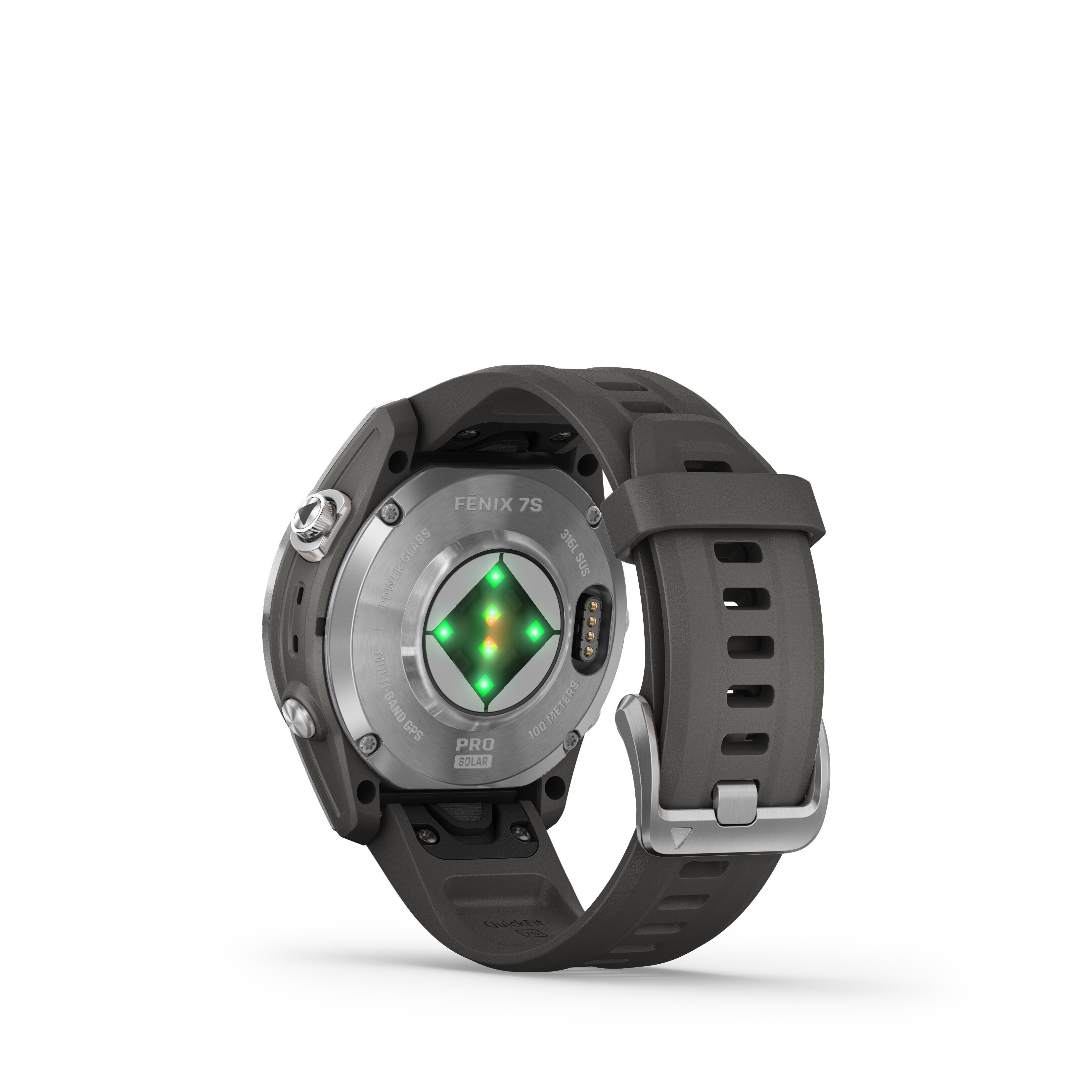 Smartwatch GPS GARMIN 010-02776-01 fenix 7S Pro Solar Srebrno-grafitowy