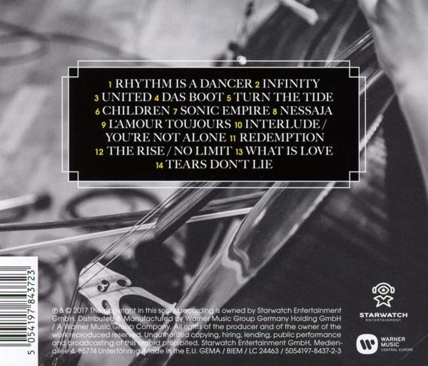 CD-Cover mit Songtiteln und Nahaufnahme eines Saiteninstruments. Enthält 'Starwatch'-Logo.