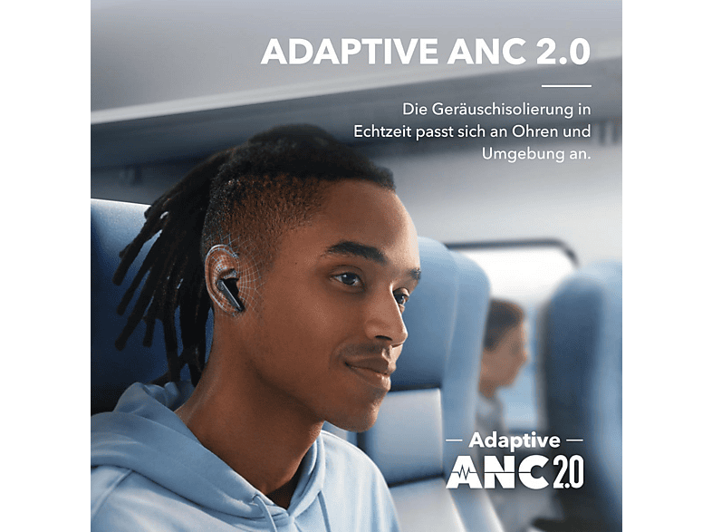 Anker Soundcore Liberty 4 NC True-Wireless Geräuschunterdrückung, Schwarz; True Wireless Kopfhörer — Foto 3 von 3