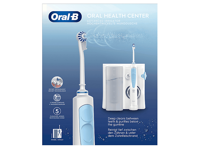 Oral-B OxyJet Reinigungssystem - Munddusche JAS23 — Foto 2 von 5