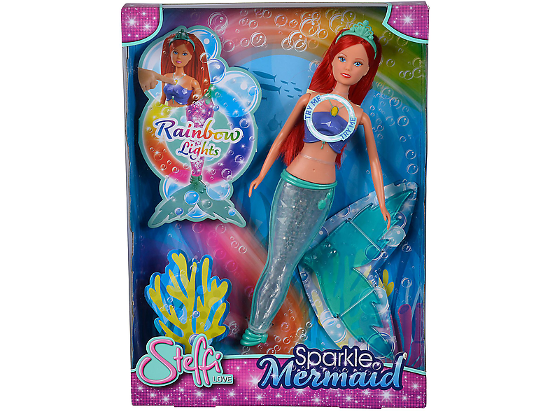 SIMBA TOYS Steffi Love Sparkle Mermaid Spielzeugpuppe Mehrfarbig