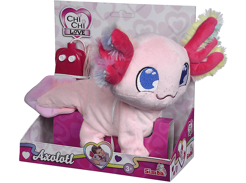 Thumbnail - SIMBA TOYS Chi Love Axolotl Funktionsplüsch Mehrfarbig