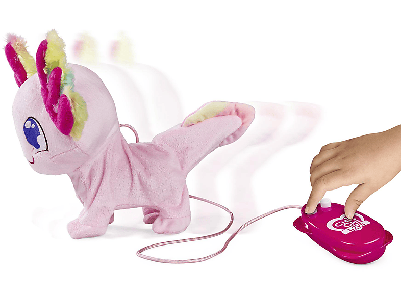 Thumbnail - SIMBA TOYS Chi Love Axolotl Funktionsplüsch Mehrfarbig