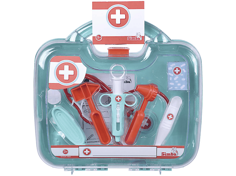 SIMBA TOYS Großer Doktorkoffer Spielzeugdoktorkoffer Mehrfarbig