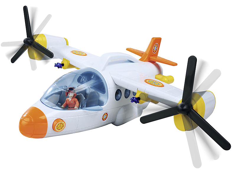 Thumbnail - SIMBA TOYS Feuerwehrmann Sam Fire Swift Rettungsflugzeug Spielzeugfahrzeug Mehrfarbig