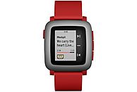 SmartWatch PEBBLE Time Czerwony