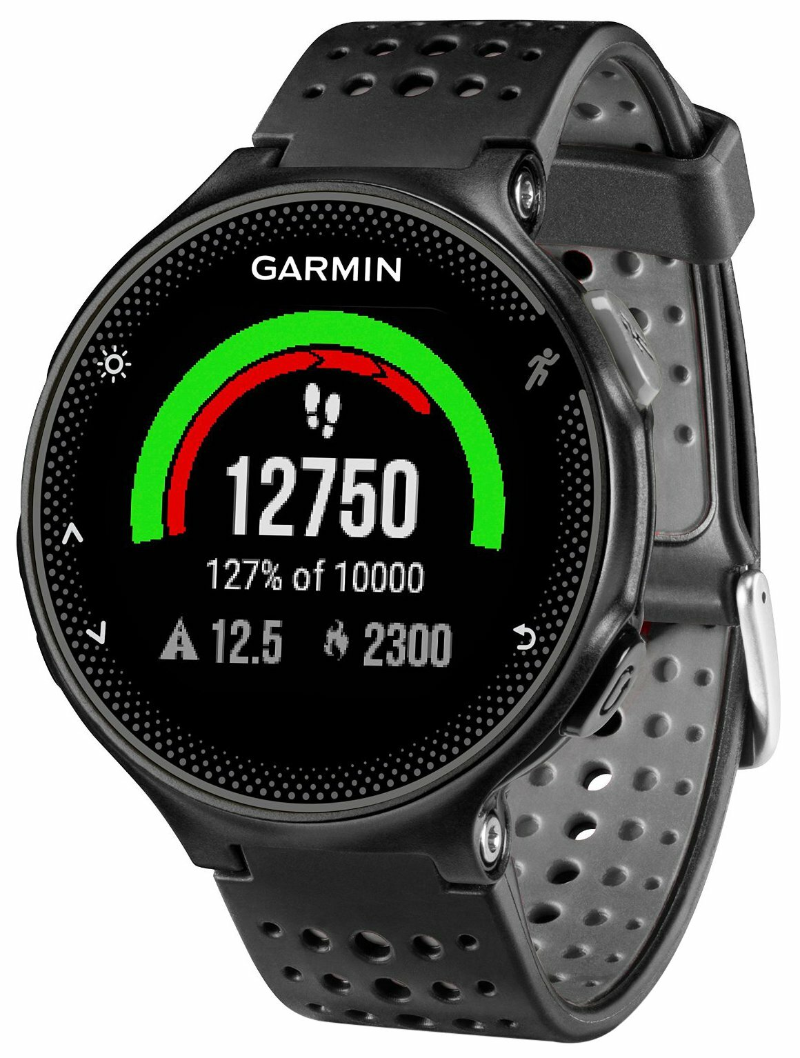 Zegarek sportowy z GPS GARMIN Forerunner 235 Czarno-szary