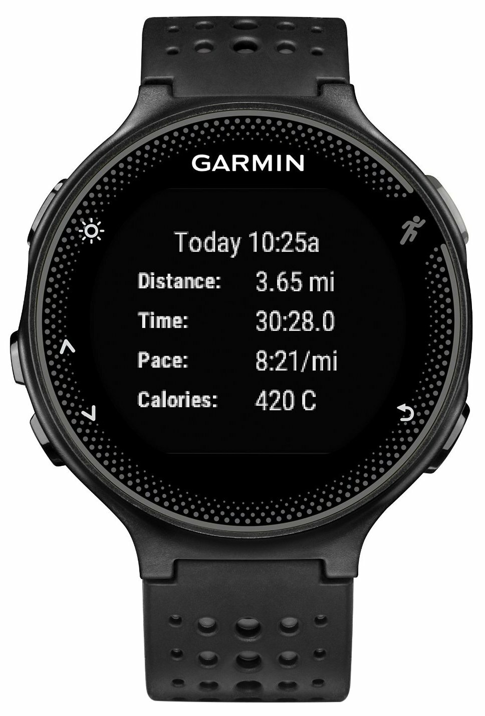 Zegarek sportowy z GPS GARMIN Forerunner 235 Czarno-szary