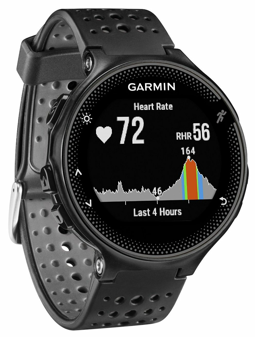 Zegarek sportowy z GPS GARMIN Forerunner 235 Czarno-szary