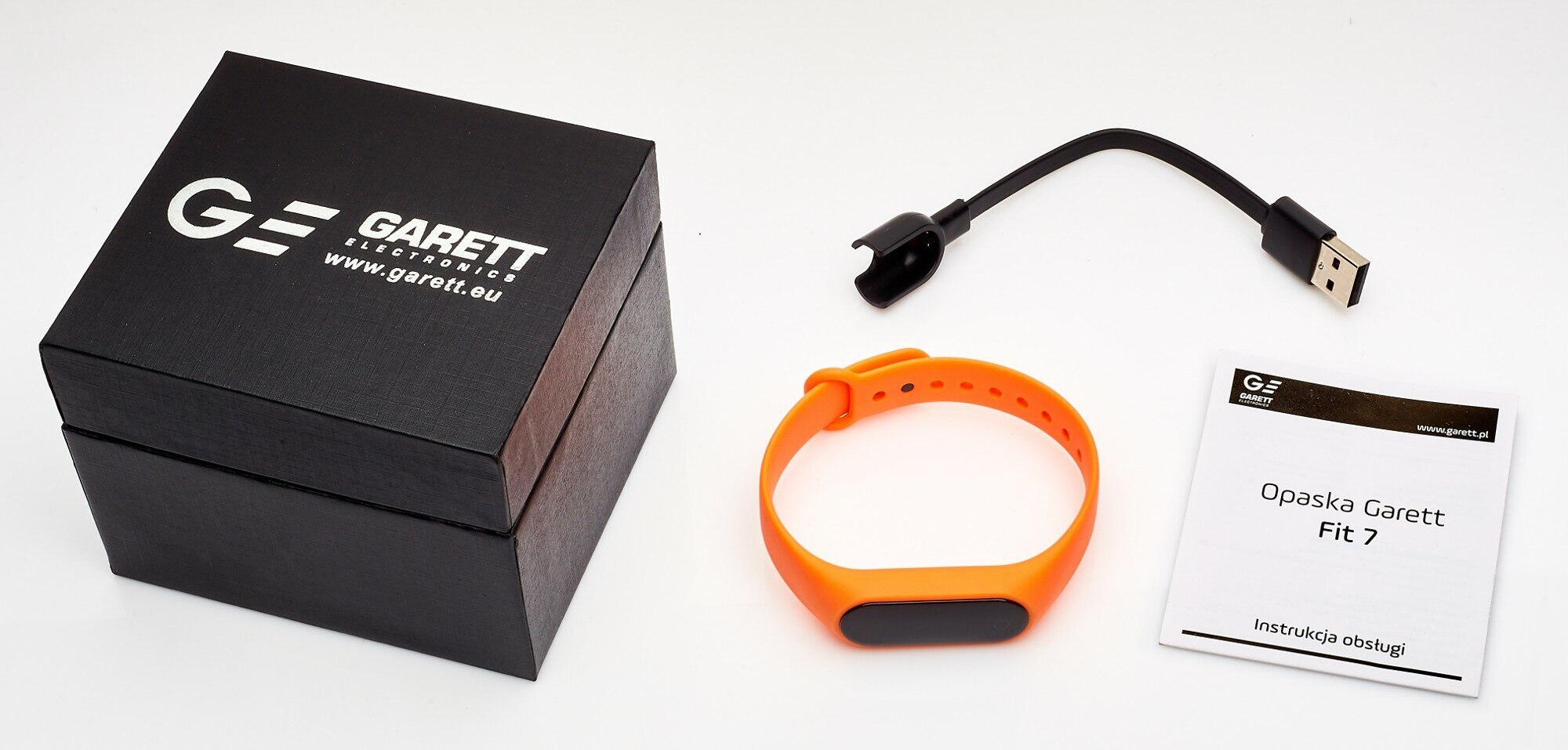 SmartBand GARETT Fit 7 Pomarańczowy
