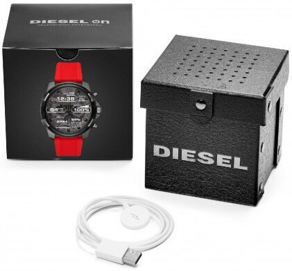 SmartWatch DIESEL On Full Guard (czerwony silikon) DZT2006