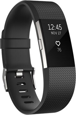 Opaska FITBIT Charge 2 Czarny (L) FB407SBKL-EU