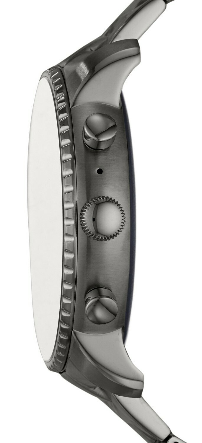 SmartWatch FOSSIL Explorist HR Smoke Stainless Steel FTW4012