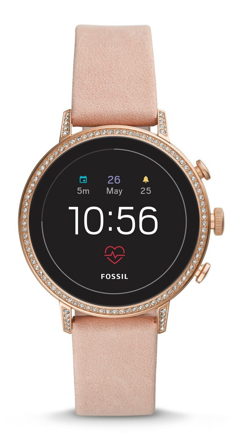 SmartWatch FOSSIL Venture HR Blush Leather FTW6015