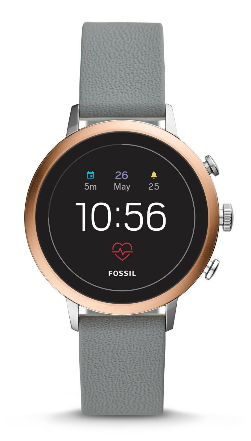 SmartWatch FOSSIL Venture HR Gray Silicone FTW6016