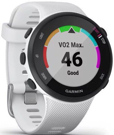 Smartwatch GARMIN Forerunner 45 Biały 45 010-02156-10 Mały