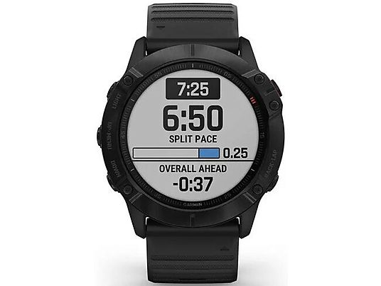 Zegarek sportowy z GPS GARMIN Fenix 6X Pro 51mm Czarny z czarnym paskiem 010-02157-01