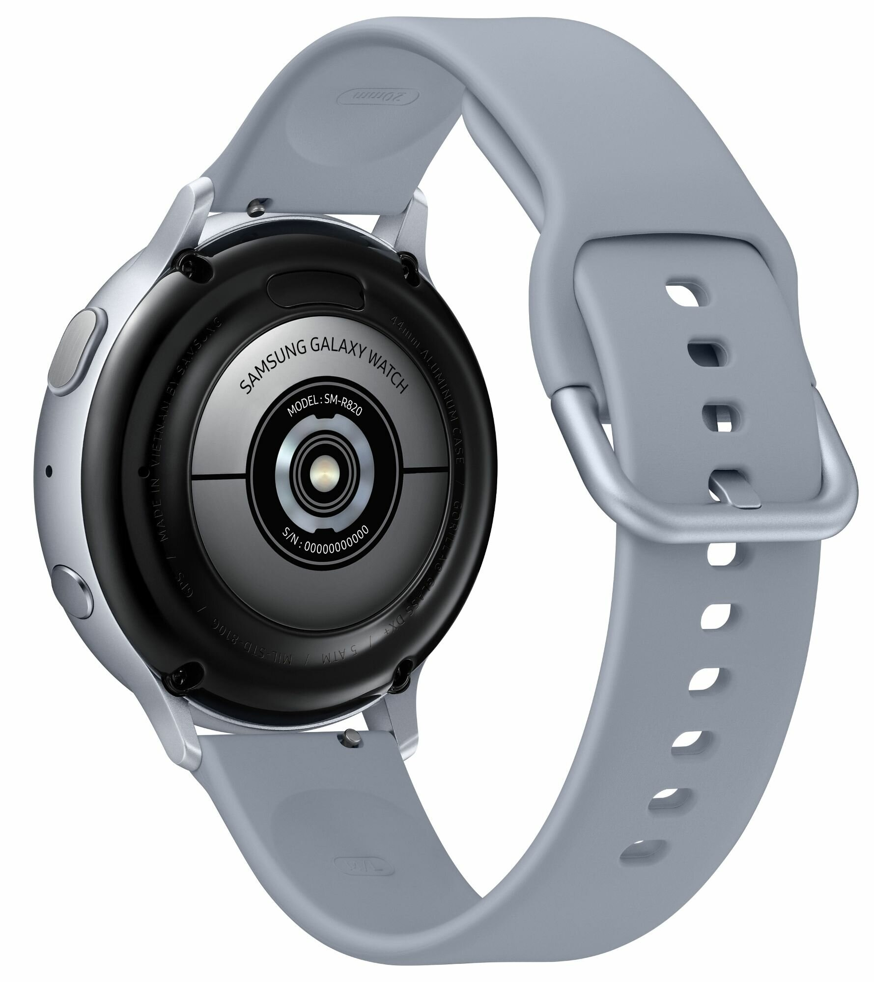 SmartWatch SAMSUNG Galaxy Watch Active2 Aluminium 44mm Srebrny SM-R820NZSAXEO