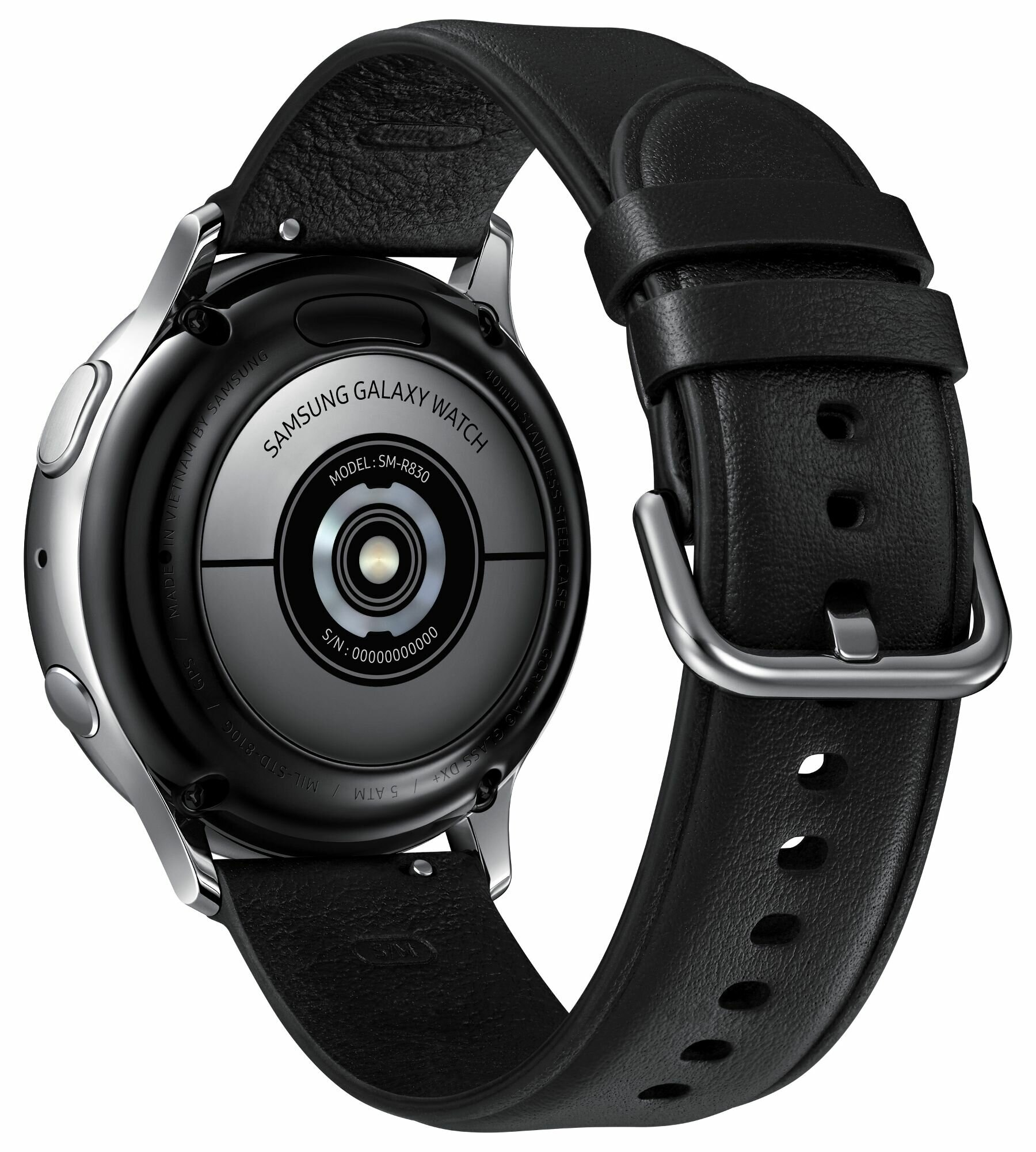 SmartWatch SAMSUNG Galaxy Watch Active2 Stal Nierdzewna 40mm Srebrny SM-R830NSSAXEO