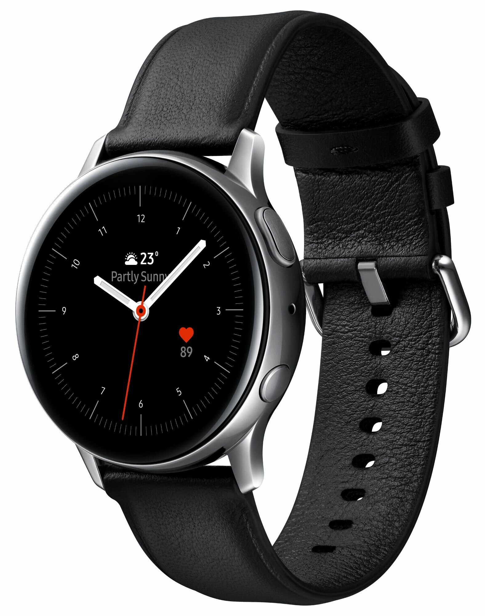 SmartWatch SAMSUNG Galaxy Watch Active2 Stal Nierdzewna 40mm Srebrny SM-R830NSSAXEO