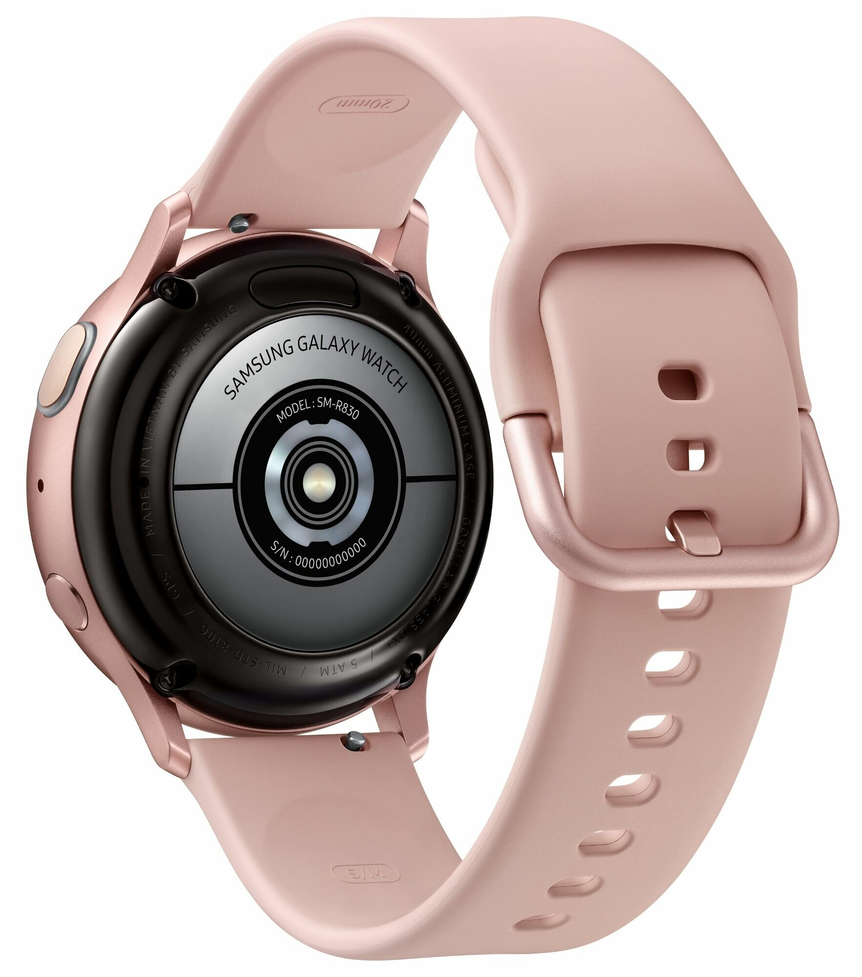 SmartWatch SAMSUNG Galaxy Watch Active2 Aluminium 40mm Różowy SM-R830NZDAXEO