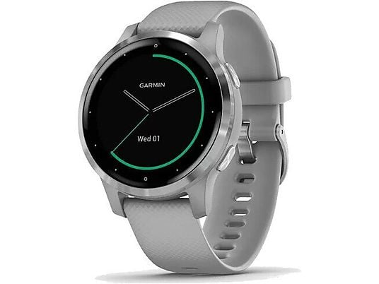 Smartwatch GARMIN Vivoactive 4s 40 mm Jasnoszary ze srebrnym zapięciem 010-02172-03