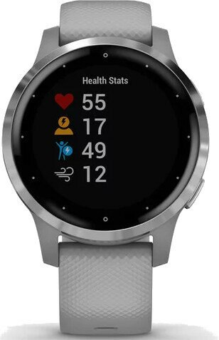 Smartwatch GARMIN Vivoactive 4s 40 mm Jasnoszary ze srebrnym zapięciem 010-02172-03