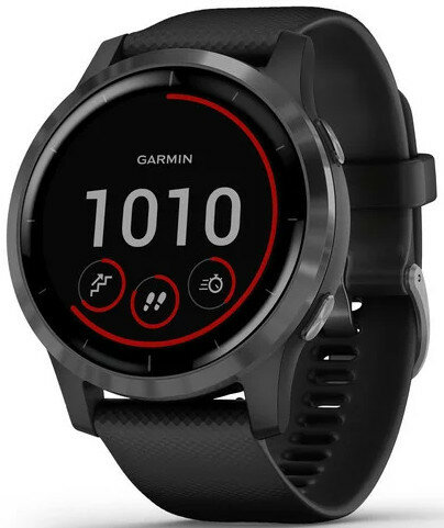 Smartwatch GARMIN Vivoactive 4 45 mm Czarny z popielatym paskiem 010-02174-13